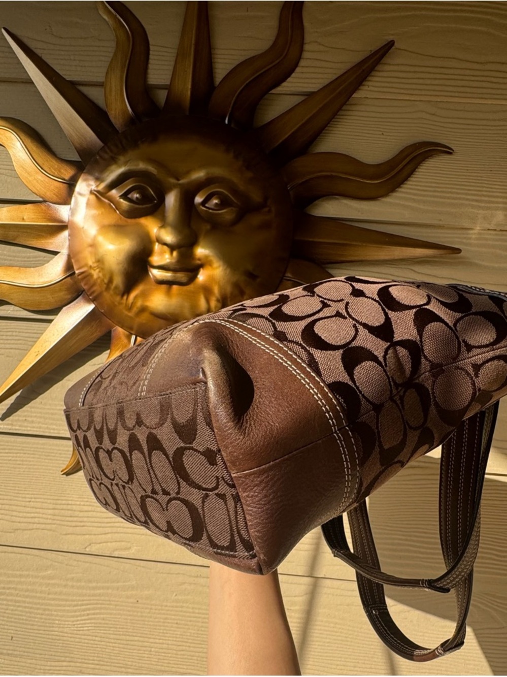 Coach Hampton signature tote bag - Picture 5 of 7